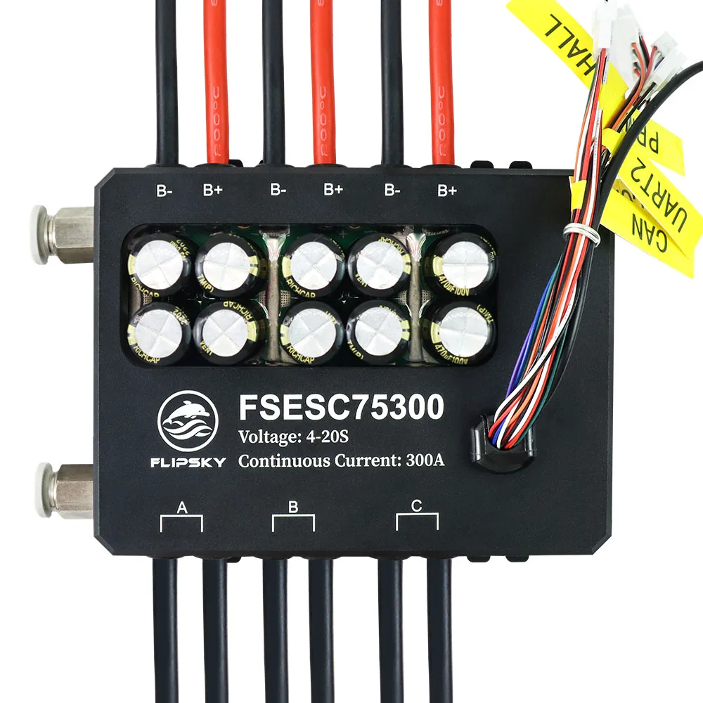 VoltSFlipsky Fsesc 75300 84v H - Vesc 75300 High Current Esc recension och pris